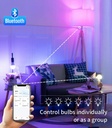 Tuya Smart Led Bulb Light 10W Bluetooth-compatible Lamp E27 RGBCW Led Lamp Color Changing Lamp RGB+CCT Decor Home