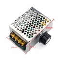 AC 220V 4000W High Power Thyristor Electronic Voltage Regulator Dimming Speed Temperature Regulation Control Switch
