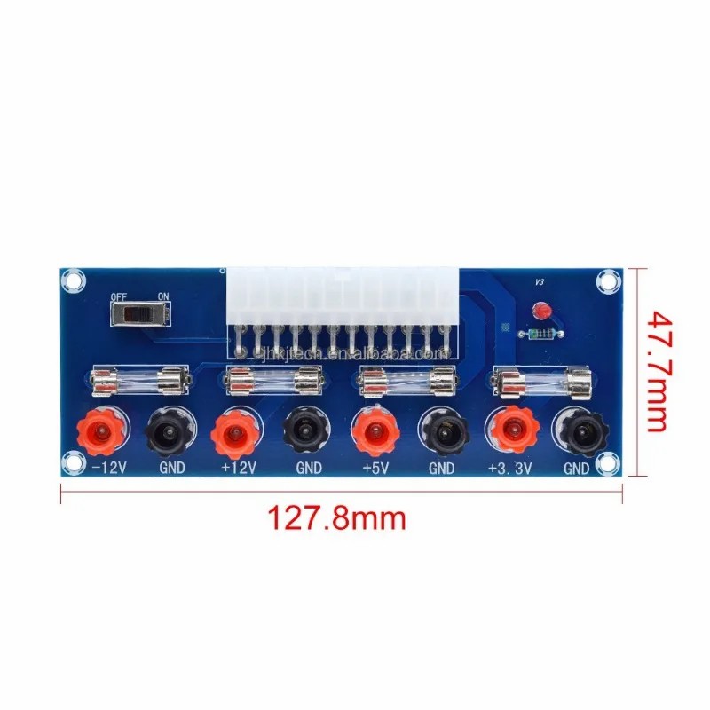 XH-M229 Desktop PC Chassis Power ATX Transfer To Adapter Board Power Supply Circuit Outlet Module 24Pin Output Terminal 24 Pins