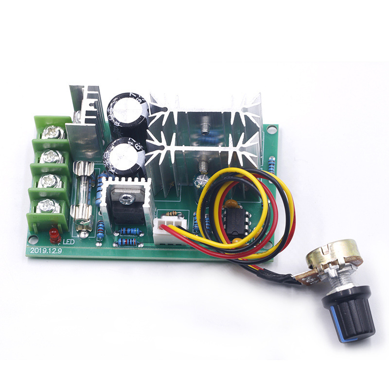 DC motor speed regulator 12V24V36V48V high power drive module PWM controller 20A current regulator