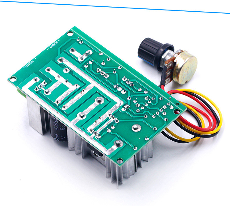DC motor speed regulator 12V24V36V48V high power drive module PWM controller 20A current regulator