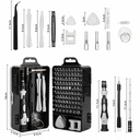 115 in 1 Screwdriver Set Anti-slip Handle Magnetic Screwdriver for DIY Work Small Electronic Devices Disassembly Tools