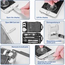 115 in 1 Screwdriver Set Anti-slip Handle Magnetic Screwdriver for DIY Work Small Electronic Devices Disassembly Tools