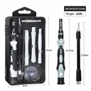 115 in 1 Screwdriver Set Anti-slip Handle Magnetic Screwdriver for DIY Work Small Electronic Devices Disassembly Tools