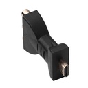 HDMI to 3RCA red, yellow and white lotus head converter HDMI to AV converter 3RC
