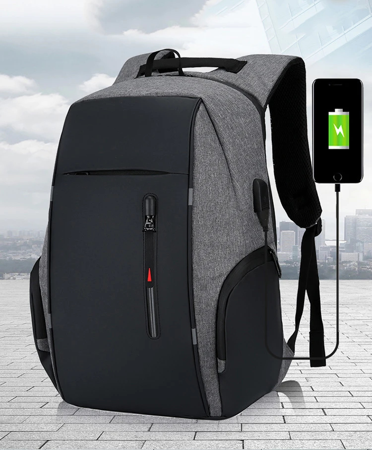 Man Backpack 15.6 Inch Laptop Men's Business Backpacks Notebook Casual Multifunction Waterproof High Quality School Bag