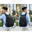 Man Backpack 15.6 Inch Laptop Men's Business Backpacks Notebook Casual Multifunction Waterproof High Quality School Bag