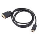 DP to VGA conversion cable Display port to VGA display adapter cable VGA high-definition data cable 1.8 meters