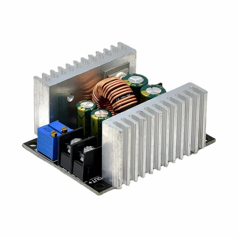 300W 20A DC-DC Buck Converter Step Down Module Constant Current LED Driver Power Step Down Voltage Module Electrolytic Capacitor