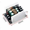 300W 20A DC-DC Buck Converter Step Down Module Constant Current LED Driver Power Step Down Voltage Module Electrolytic Capacitor