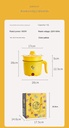 1.8L Mini electric cooking pot all-in-one multi-functional non-stick small electric pot