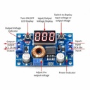 5A high-power 75W DC-DC Adjustable Step-Down Module 4.0-38V to 1.25V-36V buck-stabilized power supply module with voltmeter display
