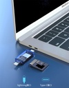 Lighting + Type-c to SDTF two-in-one card reader OTG converter