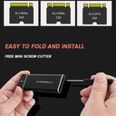 USB 3.1 Type C Dual Protocol M2 SSD Case M.2 NVME NGFF SATA SSD Enclosure Adapter 10Gbps External Enclosure Supports M and B&M Keys