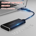 USB 3.1 Type C Dual Protocol M2 SSD Case M.2 NVME NGFF SATA SSD Enclosure Adapter 10Gbps External Enclosure Supports M and B&M Keys