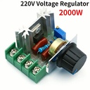2000W 220V thyristor high-power electronic voltage regulator, dimming, speed regulation, temperature regulation, high reliability version