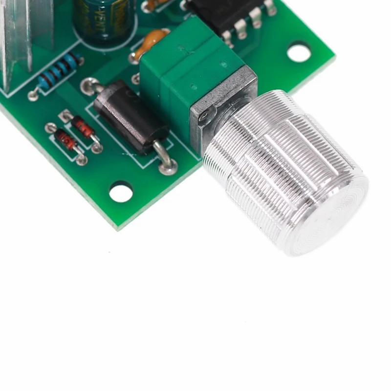 DC motor fan speed regulator 6V-12V 6A high power PWM stepless speed regulation board speed switch