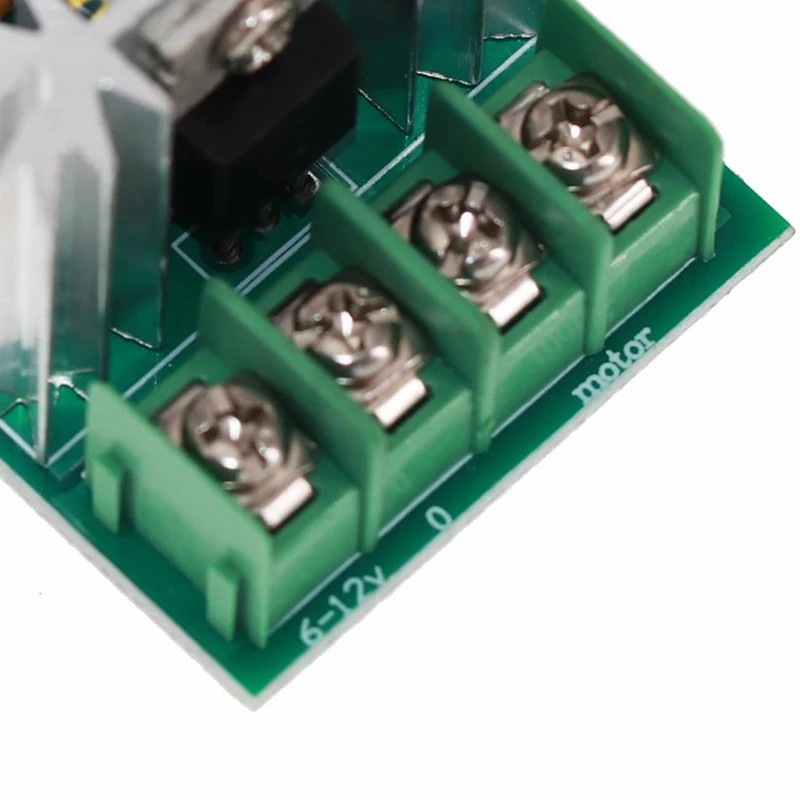 DC motor fan speed regulator 6V-12V 6A high power PWM stepless speed regulation board speed switch