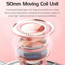 SY-G25 Wired Headphone High Fidelity Noise Cancelling Colorful Light Cartoon Deers 3.5mm Gaming Lossless Earpiece