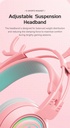 SY-G25 Wired Headphone High Fidelity Noise Cancelling Colorful Light Cartoon Deers 3.5mm Gaming Lossless Earpiece