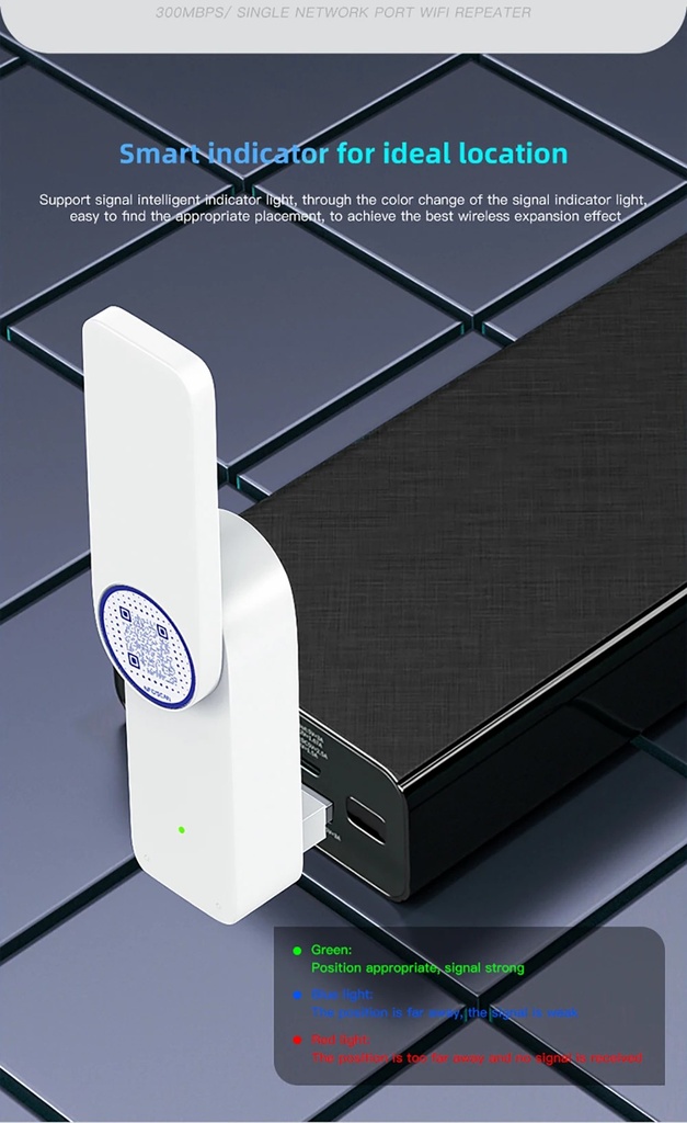 Wireless USB 300Mbps WiFi Extender Booster Router 802.11N Long Range WiFi Signal Amplifier Home Network Extension