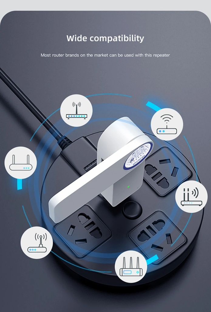 Wireless USB 300Mbps WiFi Extender Booster Router 802.11N Long Range WiFi Signal Amplifier Home Network Extension
