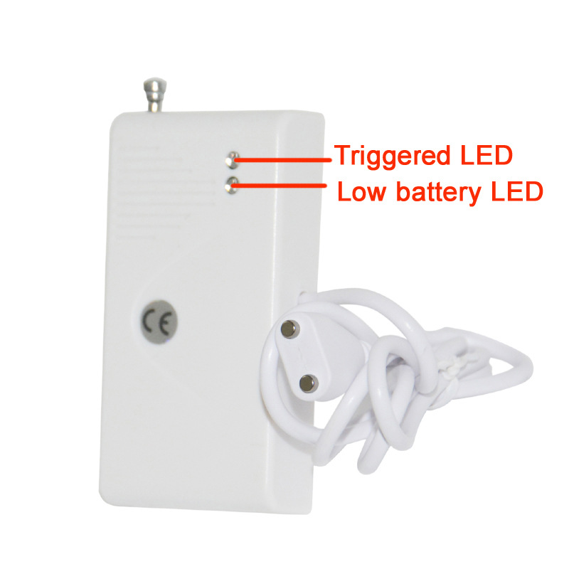 433MHZ Wireless Water leak Sensor Water Leakage Detector Alarm For Alarm System