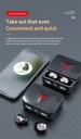 M90 PRO Bluetooth 5.3 Earphones Wireless Headphones Touch Control Gaming Headsets HIFI Stereo Noise Reduction earbuds With Mic