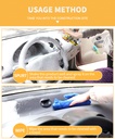 200ml Multifunctional Foam Car Cleaner Cleaning Powerful Stain Removal Kit Multifunctional Foam Cleaner Spray