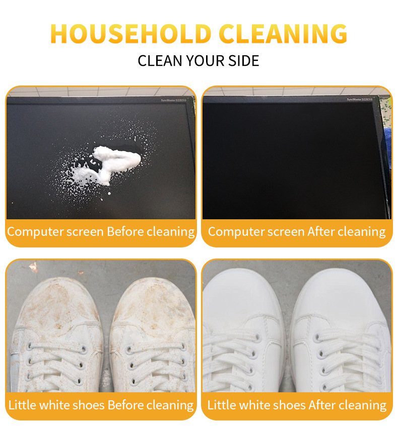 200ml Multifunctional Foam Car Cleaner Cleaning Powerful Stain Removal Kit Multifunctional Foam Cleaner Spray