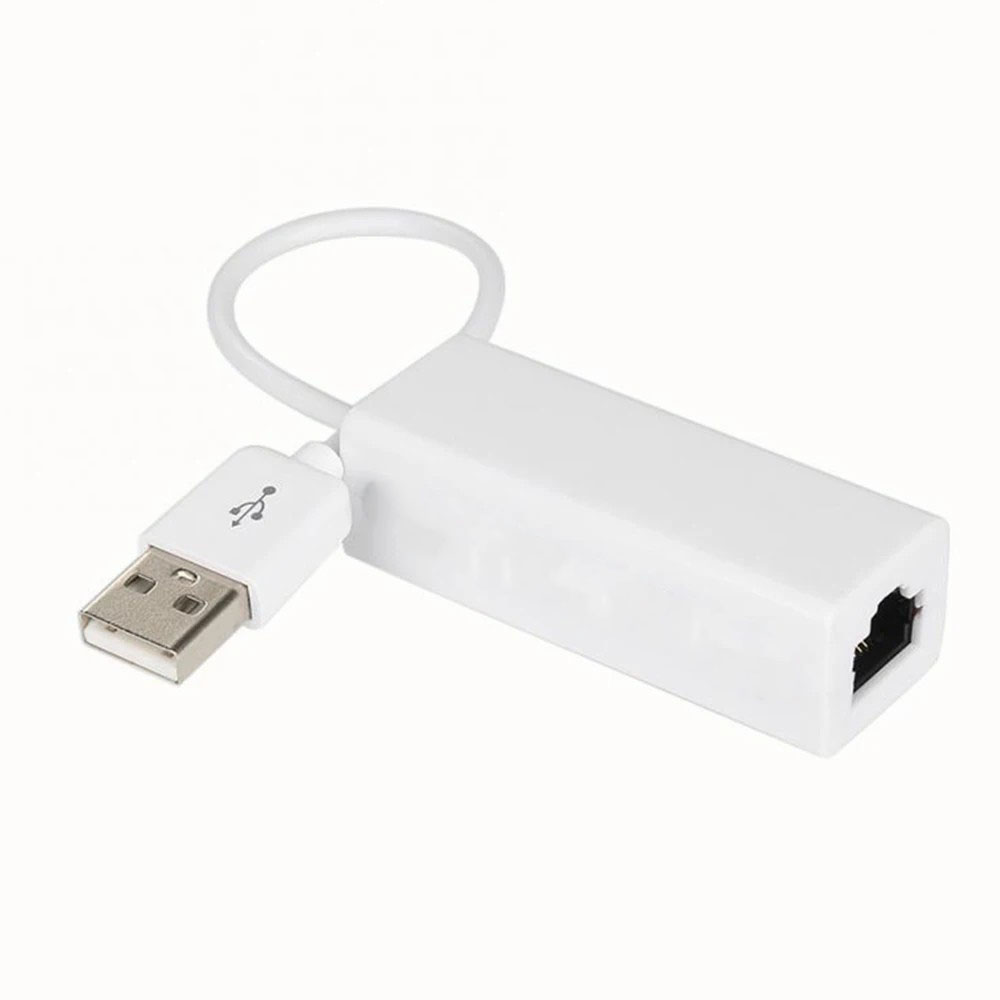 USB 2.0/ Type-C to Network Card LAN Adapter Ethernet RJ45 10/100Mbps Internet Cable Adapter