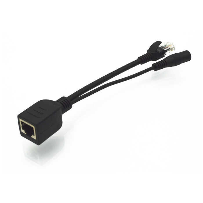 Passive POE Converter Power Cord RJ-45 Network Interface Adapter Cable DC 12v USB Power Splitter Internet Connection Cable For Ip Camera