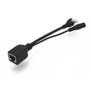 Passive POE Converter Power Cord RJ-45 Network Interface Adapter Cable DC 12v USB Power Splitter Internet Connection Cable For Ip Camera