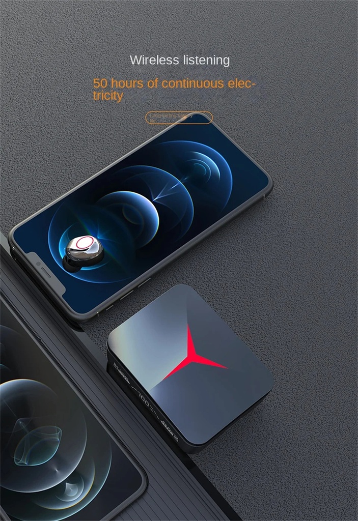 M90 PRO Bluetooth 5.3 Earphones Wireless Headphones Touch Control Gaming Headsets HIFI Stereo Noise Reduction earbuds With Mic