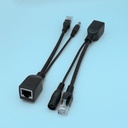 Passive POE Converter Power Cord RJ-45 Network Interface Adapter Cable DC 12v USB Power Splitter Internet Connection Cable For Ip Camera