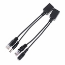 Passive POE Converter Power Cord RJ-45 Network Interface Adapter Cable DC 12v USB Power Splitter Internet Connection Cable For Ip Camera