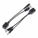 Passive POE Converter Power Cord RJ-45 Network Interface Adapter Cable DC 12v USB Power Splitter Internet Connection Cable For Ip Camera