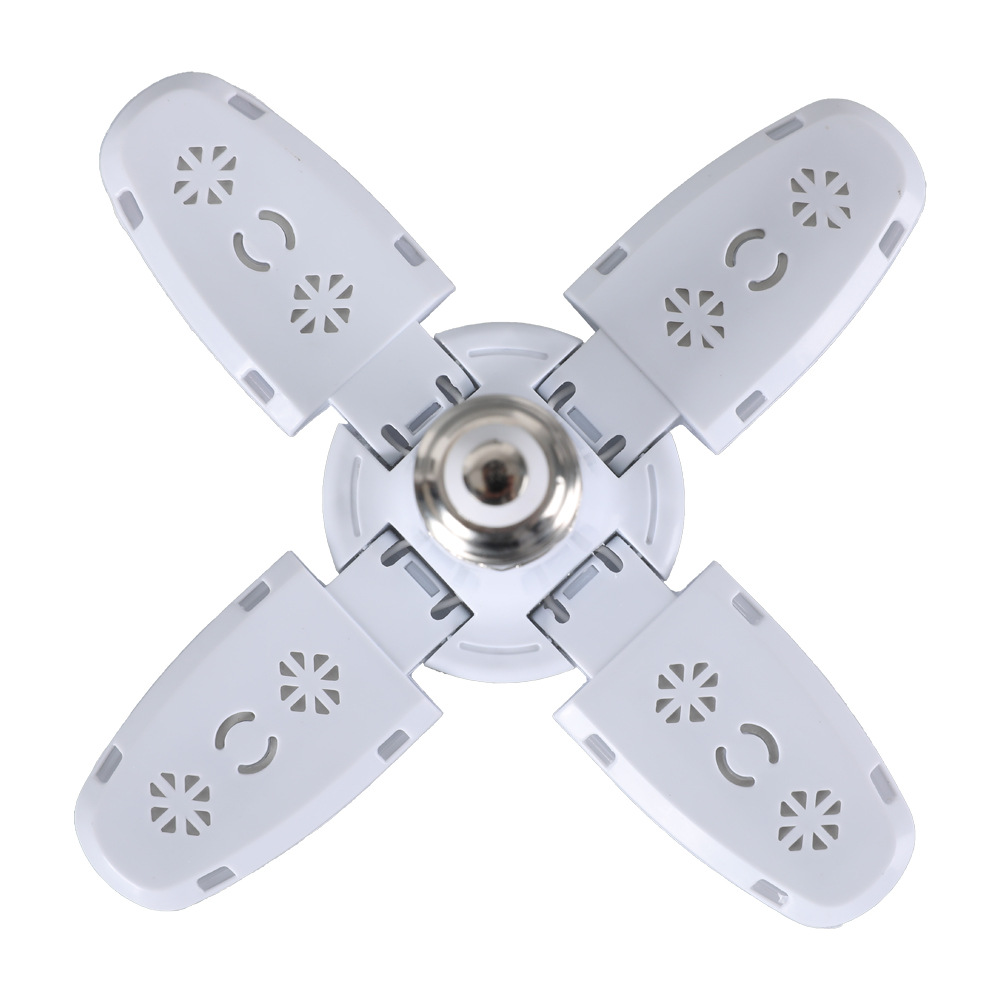 28W Fan Shape LED Bulb E27 LED Lamp Foldable 85-2650V Light Bulbs