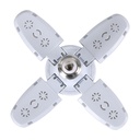 28W Fan Shape LED Bulb E27 LED Lamp Foldable 85-2650V Light Bulbs