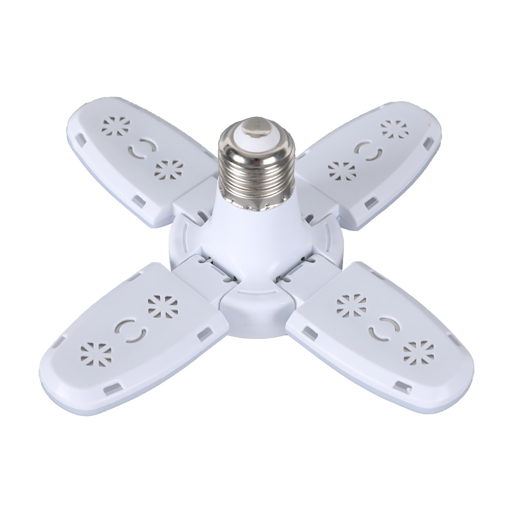 28W Fan Shape LED Bulb E27 LED Lamp Foldable 85-2650V Light Bulbs