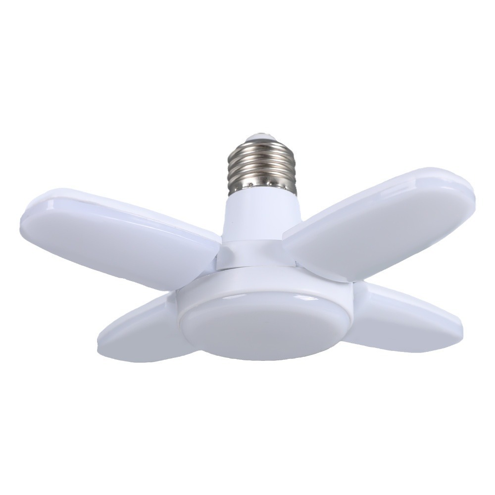 28W Fan Shape LED Bulb E27 LED Lamp Foldable 85-2650V Light Bulbs