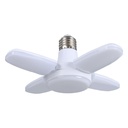 28W Fan Shape LED Bulb E27 LED Lamp Foldable 85-2650V Light Bulbs