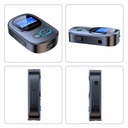 Bluetooth-compatible5.3 Audio Receiver Adapter Wireless Stereo Music Adapter Support TF Card Play with LCD Screen