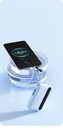 10000mAh Mobile Power Supply With Built-In Cable 18W Super Fast Charging Power Bank