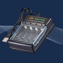 Smart charger 1.5V alkaline battery No. 5 No. 7 Ni-MH battery charging independent charging 4-slot USB charger
