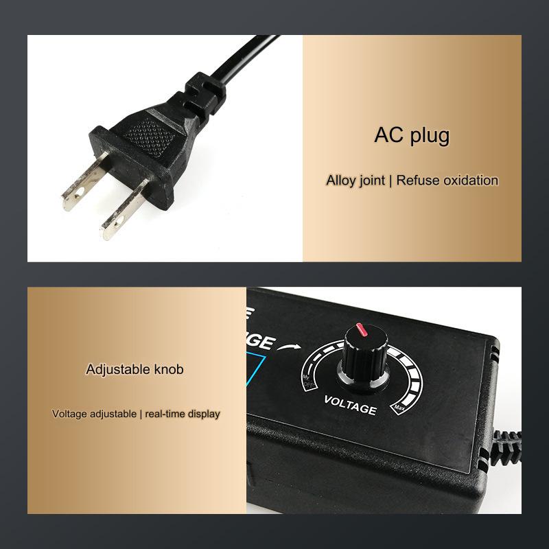 3V-24V 5A 120W adjustable voltage power adapter