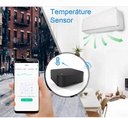 Tuya Smart IR Remote Control Built-in Temperature and Humidity Sensor for Air Conditioner TV DVD AC Works with Alexa,Google Home