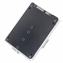 M.2 NGFF SSD To SATA3 Adapter Card External Hard Drive Box 6Gbps Hard Disk Adapter Board Dual Use M2 NGFF To SATA Conversion Card