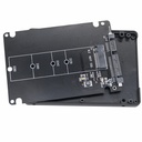 M.2 NGFF SSD To SATA3 Adapter Card External Hard Drive Box 6Gbps Hard Disk Adapter Board Dual Use M2 NGFF To SATA Conversion Card
