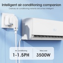 Tuya smart WIFI socket universal plug metering remote control switch APP timing